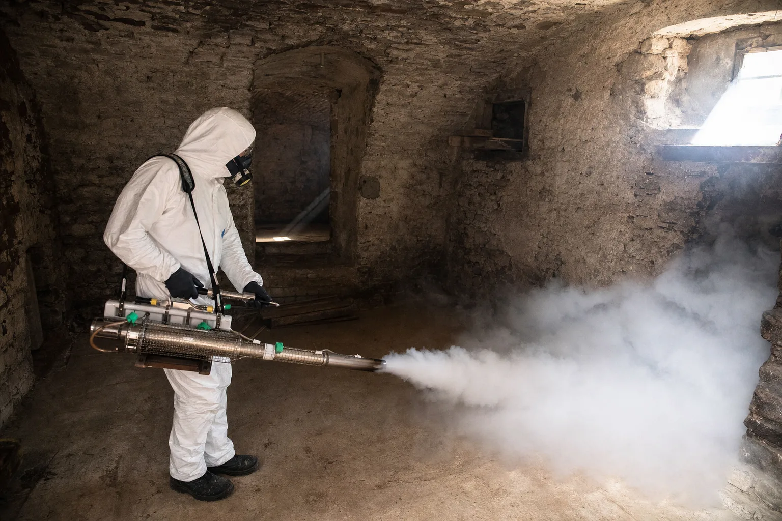 Nebulización ULV en una cocina profesional